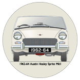 Austin Healey Sprite MkII 1962-64 (wire wheels) Coaster 4